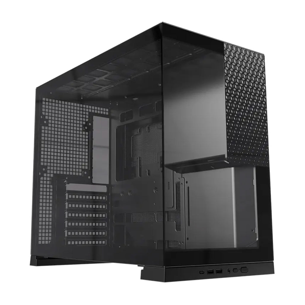 A Photo Of Jungle Leopard AX-01 - ATX Gaming PC Case