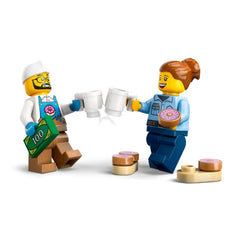 A Photo Of LEGO City Donut Truck 196 Pieces - 60452