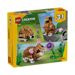 A Photo Of LEGO Creator 3-in-1 Cute Hamster with a Flower 166 Pieces - 31376