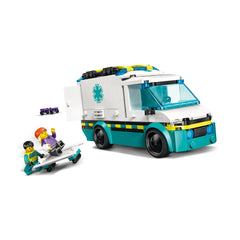 A Photo Of LEGO City Emergency Ambulance 184 Pieces - 60451