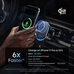 A Photo Of Anker Prime MagGo Wireless Car Charger 25W - B2933H11