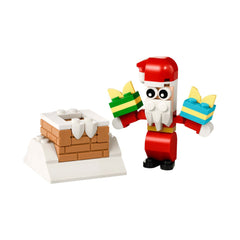 A Photo Of LEGO Creator Christmas Chimney Fun with Santa 60 Pieces - 30692