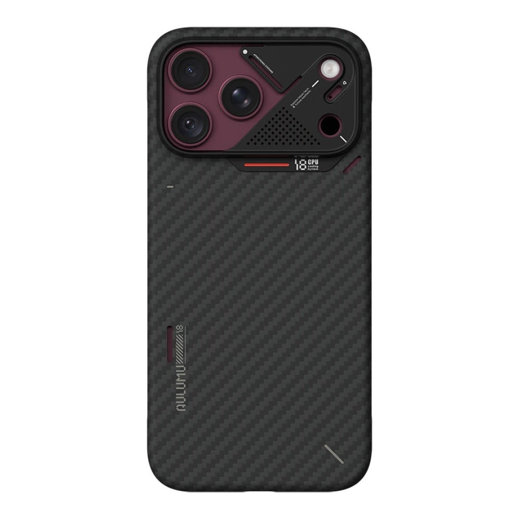 A Photo Of AULUMU A18 Ultra Slim Aramid Fiber Case for iPhone 18/17 Pro Max