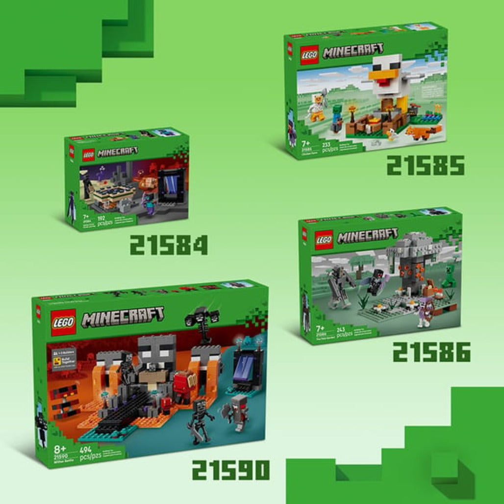 A Photo Of LEGO Zombie Dungeon - 284 Pieces - 21587