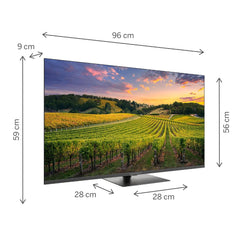 A Photo Of Thomson 43 Inch (109 cm) QLED Central Stand Google Smart TV