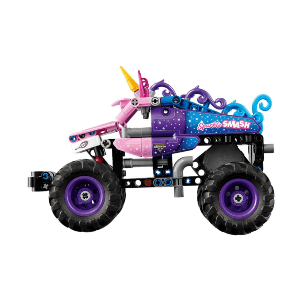 A Photo Of LEGO Monster Jam™ Sparkle Smash™ Pull-Back - 243 Pieces - 42220
