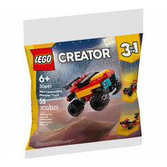 A Photo Of LEGO  Mini Convertible Monster Truck 55 Pieces - 30691
