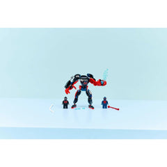 A Photo Of LEGO Marvel Miles Morales Mech vs. Spider-Man 2099 - 135 Pieces - 76337