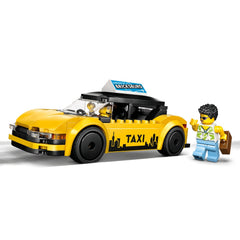 A Photo Of LEGO City Yellow Taxi 122 Pieces - 60487