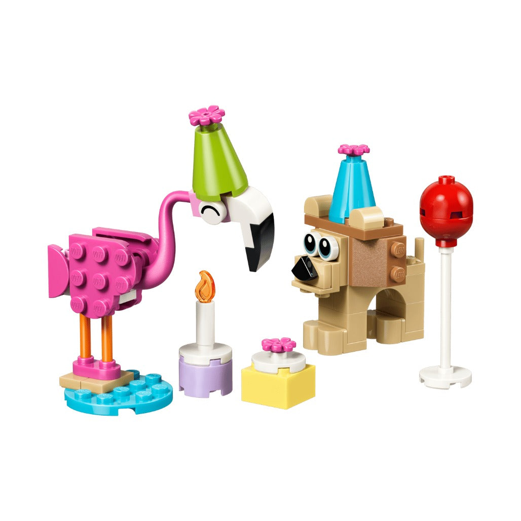 A Photo Of LEGO creator Cute Animal Birthday Party 64 Pieces - 30715