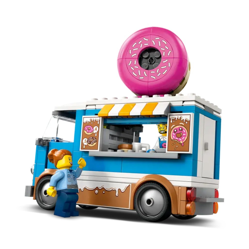 A Photo Of LEGO City Donut Truck 196 Pieces - 60452