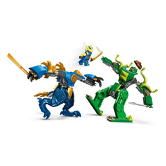 A Photo Of LEGO Jay's Dragon Mech Fight - 107 Pieces - 71853
