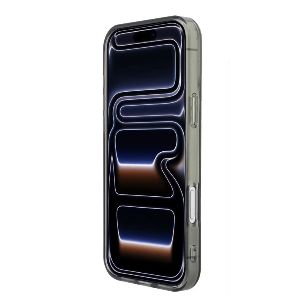 A Photo Of BMW MagSafe iPhone 18 Pro Max Case Black IML Frosted Hard Cover with Metal Logos