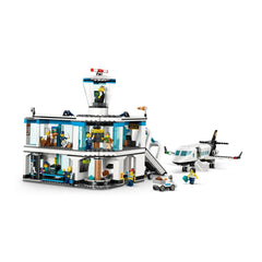 A Photo Of LEGO City Airport with Airplane 887 Pieces - 60502