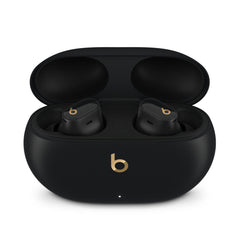 A Photo Of Beats Studio Buds+ - True Wireless Noise Cancelling Earbuds with 36-Hour Battery Life | Black/Gold