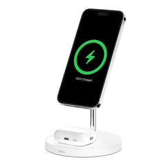 A Photo Of Belkin BoostCharge Pro 2-in-1 Wireless Charger Stand with MagSafe Technology – 15W Charging for iPhone and AirPods