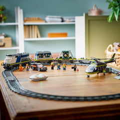 A Photo Of LEGO Police Train Heist - 1313 Pieces - 60508