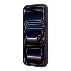 A Photo Of Karl Lagerfeld iPhone 18 Pro Max MagSafe Burgundy Smooth PU Karl & Choupette Bodies Sketch Hard Cover