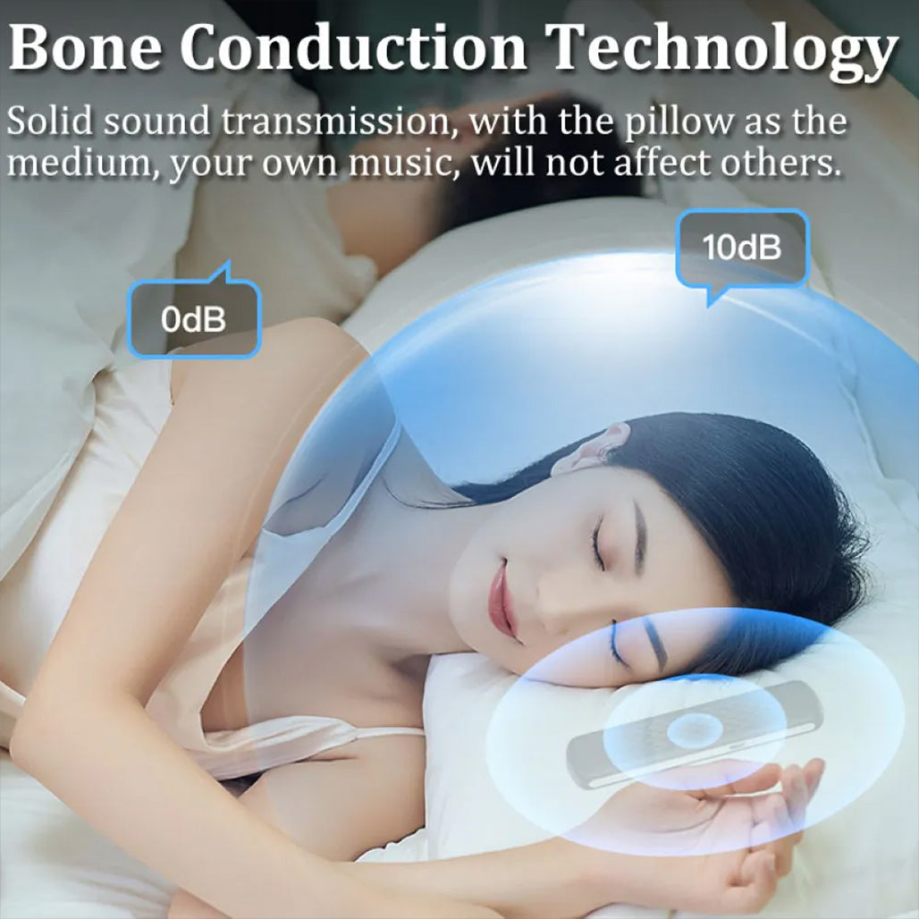 A Photo Of Bone Conduction Sleep Speaker