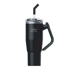 A Photo Of Brave BT-01BK TempGuard 40oz Stainless Steel Insulated Travel Mug – Leakproof, Durable & Temperature-Retaining Tumbler