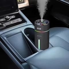 A Photo Of Porodo Air Diffuser PD-LFST031-BK - Portable, 300ml, Black