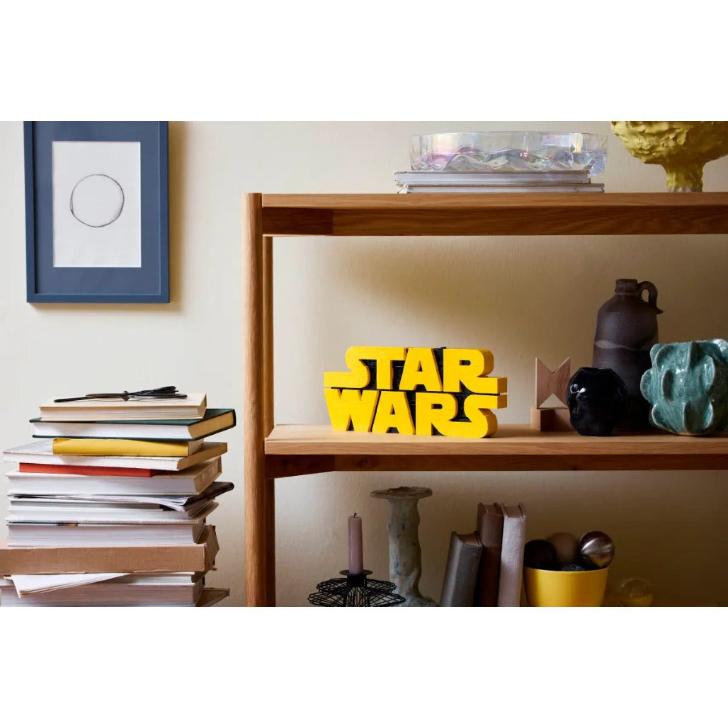 A Photo Of LEGO Star Wars Brick-Built Star Wars™ Logo 700 Pieces - 75407