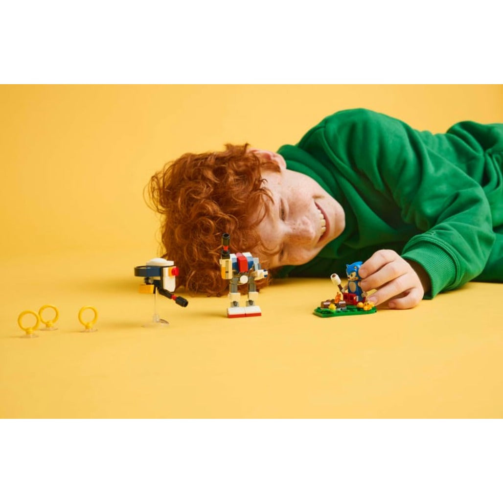 A Photo Of LEGO Sonic's Campfire Clash - 177 Pieces - 77001