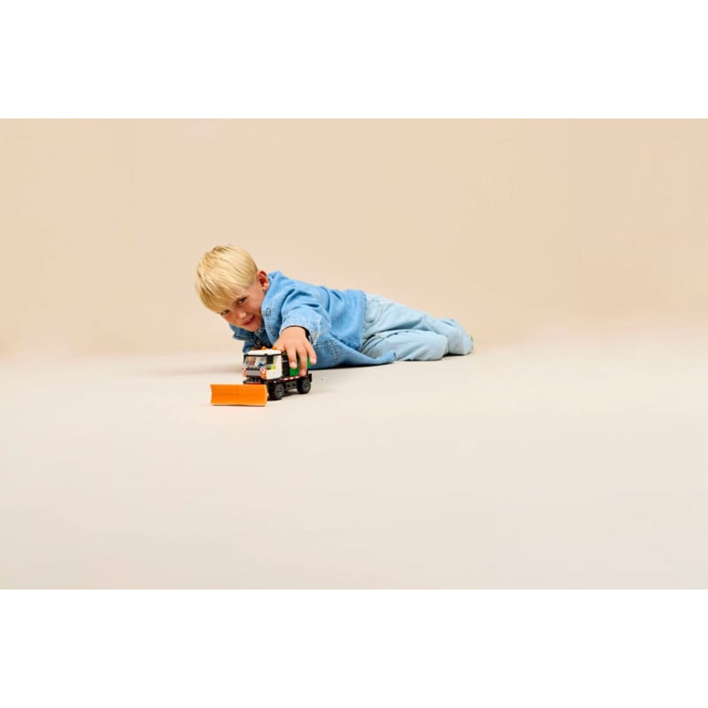 A Photo Of LEGO Snowplow - 263 Pieces - 60490