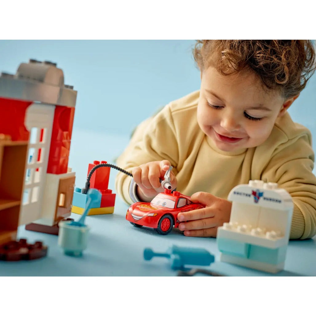 A Photo Of LEGO Duplo McQueen's Visit to Doc's Garage 35 Pieces - 10456