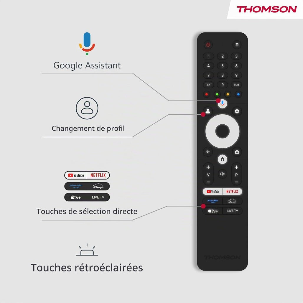 A Photo Of Thomson Google TV 50