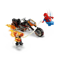 A Photo Of LEGO Marvel Spider-Man vs. Ghost Rider Motorcycle 72 Pieces - 76335