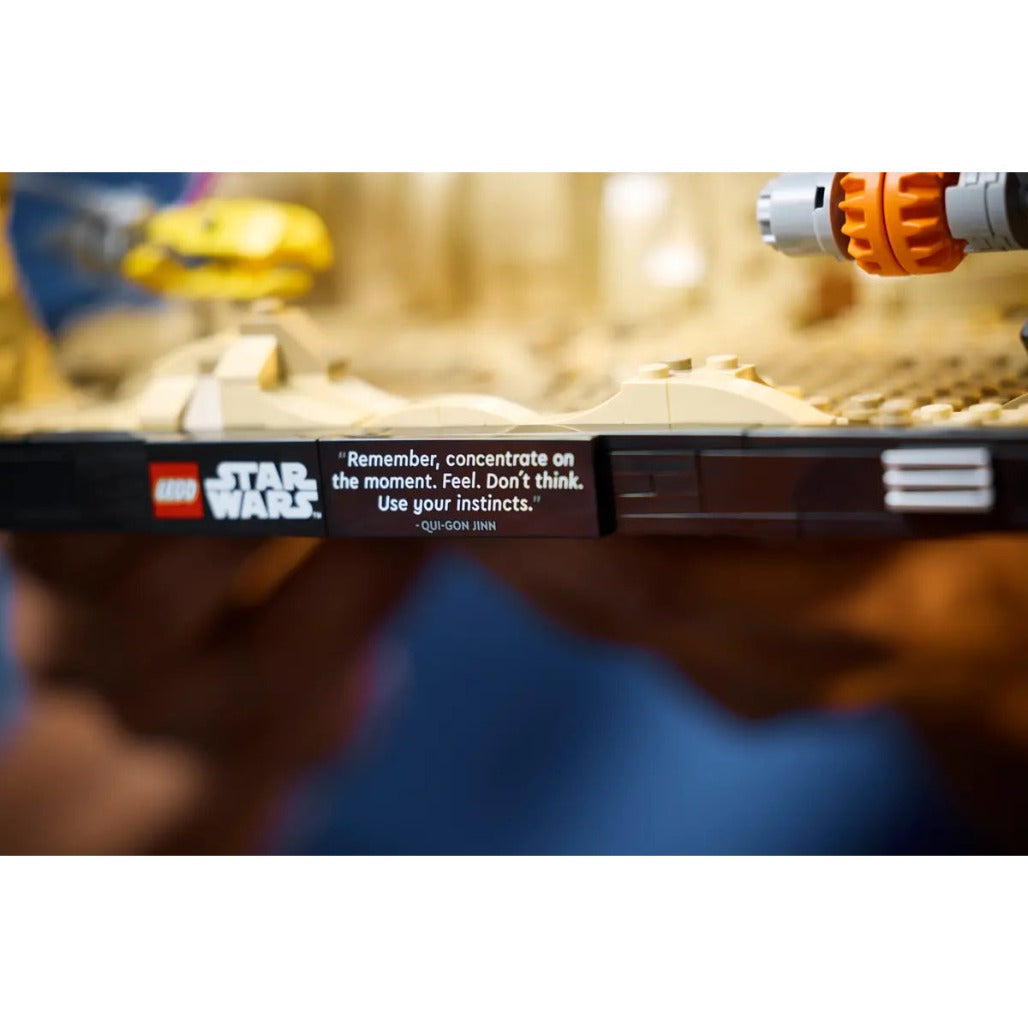 A Photo Of LEGO Star Wars Mos Espa Podrace™ Diorama 718 Pieces - 75380