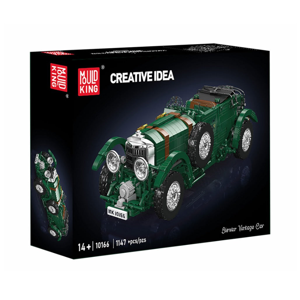 A Photo Of Mould King Classic Blower Vintage Car Model Building Toy Set - 1147 Pieces - 10166