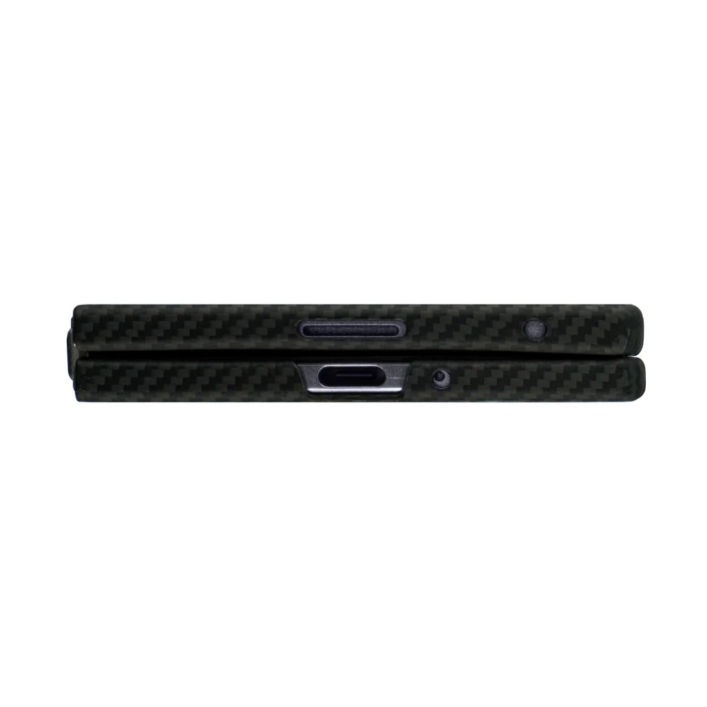 A Photo Of A-Case Kavar Aramid Fiber Case For Samsung Galaxy Z Fold 8 Ultra - Black