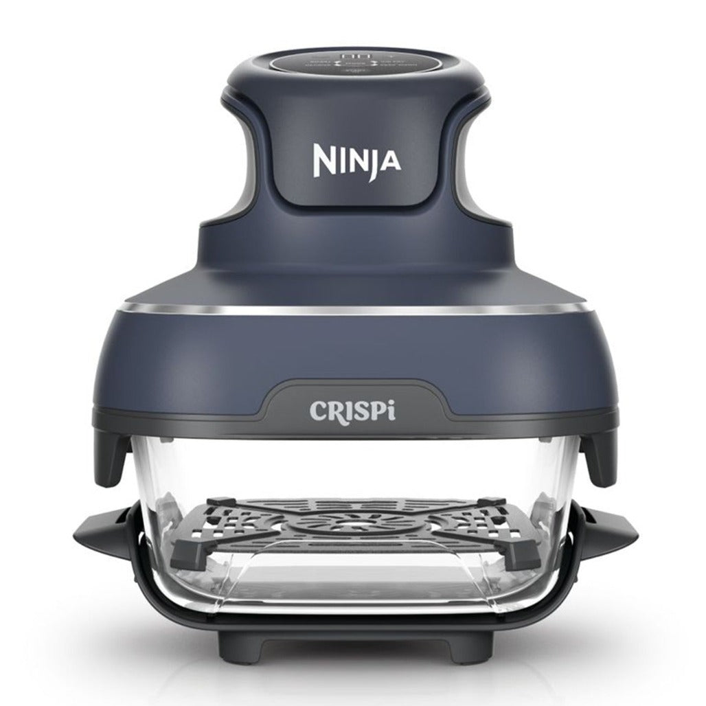 A Photo Of Ninja Crispi 4 in 1 Portable Glass Air Fryer 3.8L 1700w - Cyber Space