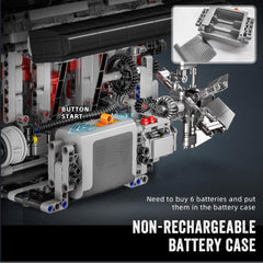 A Photo Of Mould King Motorized L4 Gasoline Engine Building Toy Set - 1787 Pieces - 10087