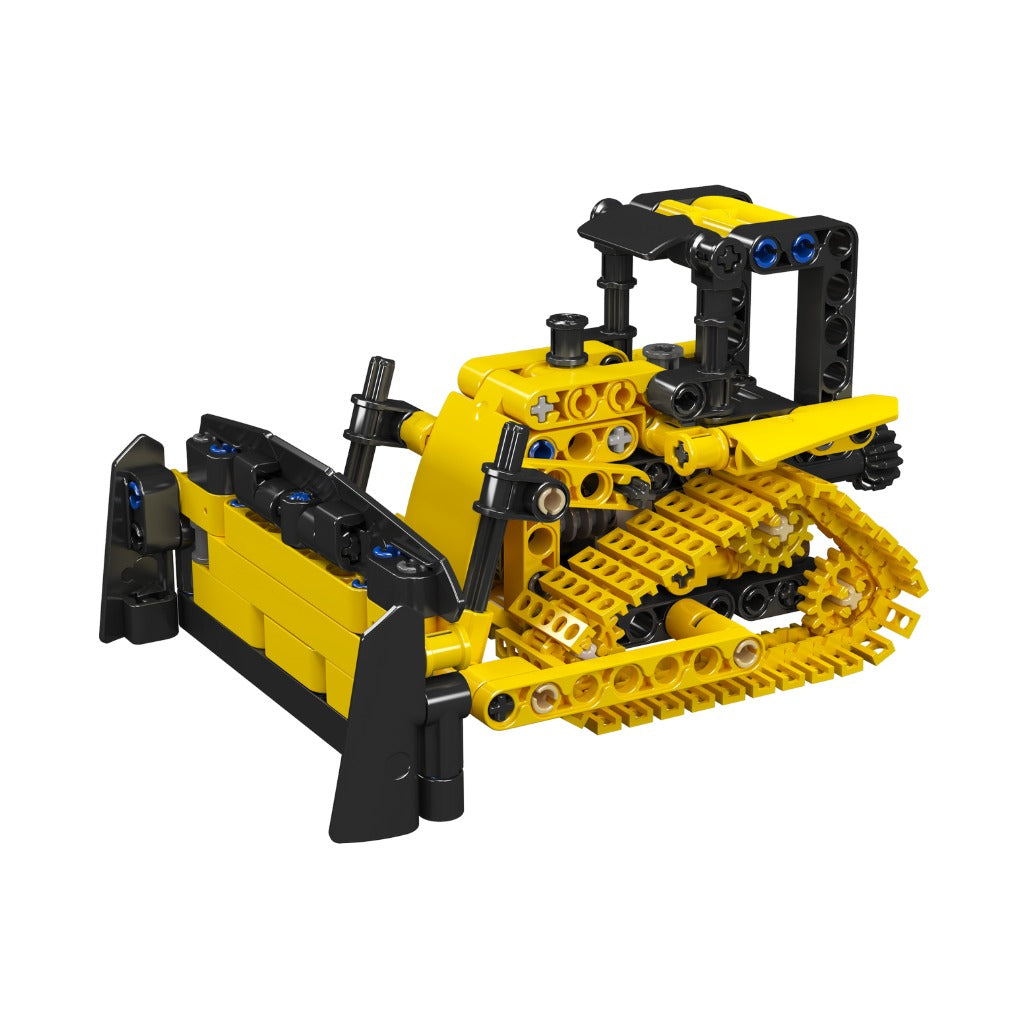A Photo Of Mould King Crawler Bulldozer Building Toy Set - 244 Pieces - 24020