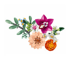 A Photo Of LEGO Pretty Pink Flower Bouquet 749 Pieces - 10342
