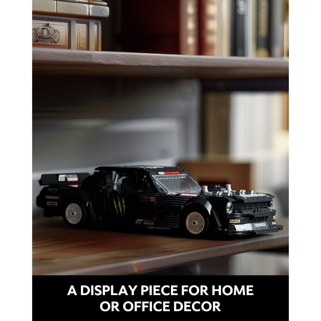 A Photo Of Nifeliz Mini HOONIKEN Muscle Car Building Set - 1605 Pieces - NF10272A