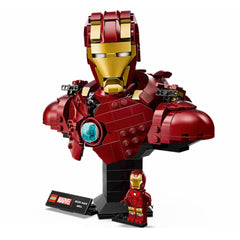 A Photo Of LEGO Marvel Iron Man MK4 Bust 436 Pieces - 76327