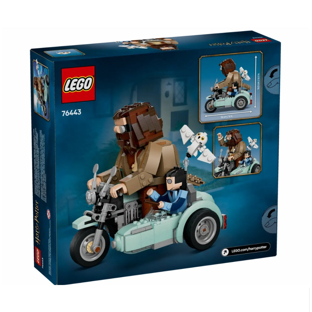 A Photo Of LEGO Harry Potter Hagrid™ & Harry's Motorcycle Ride 617 Pieces - 76443