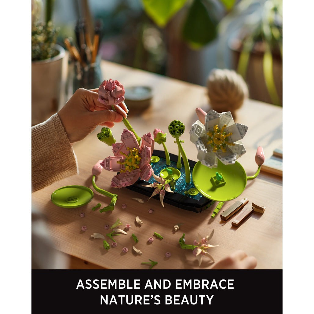A Photo Of Nifeliz Lotus Building Set - 506 Pieces - NF10334