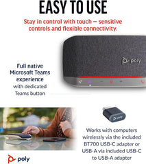 A Photo Of Poly Sync 20+ USB-C/A Portable Bluetooth Speakerphone - 772D1AA