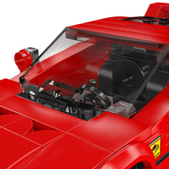 A Photo Of Mould King Rosso Corsa F40 Car Model Building Toy Set - 378 Pieces - 27038S
