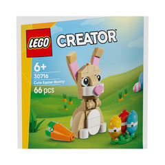 A Photo Of LEGO Cute Easter Bunny - 66 Pieces  - 30716