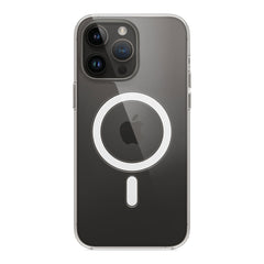 A Photo Of Apple iPhone 14 Pro/Pro Max Silicone Case with MagSafe - Protective & Stylish Accessory