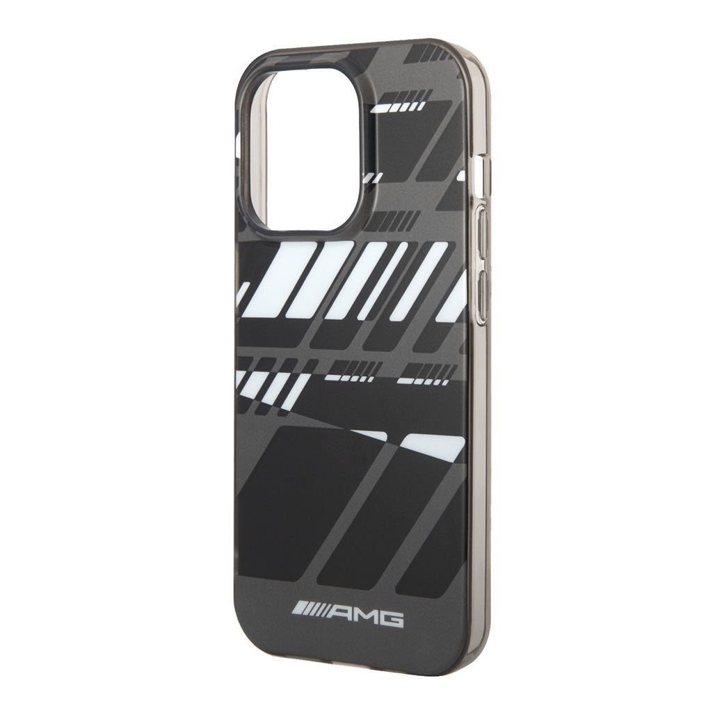 A Photo Of AMG Frosted PC Case With Expressive Graphic Design For iPhone 14 Pro