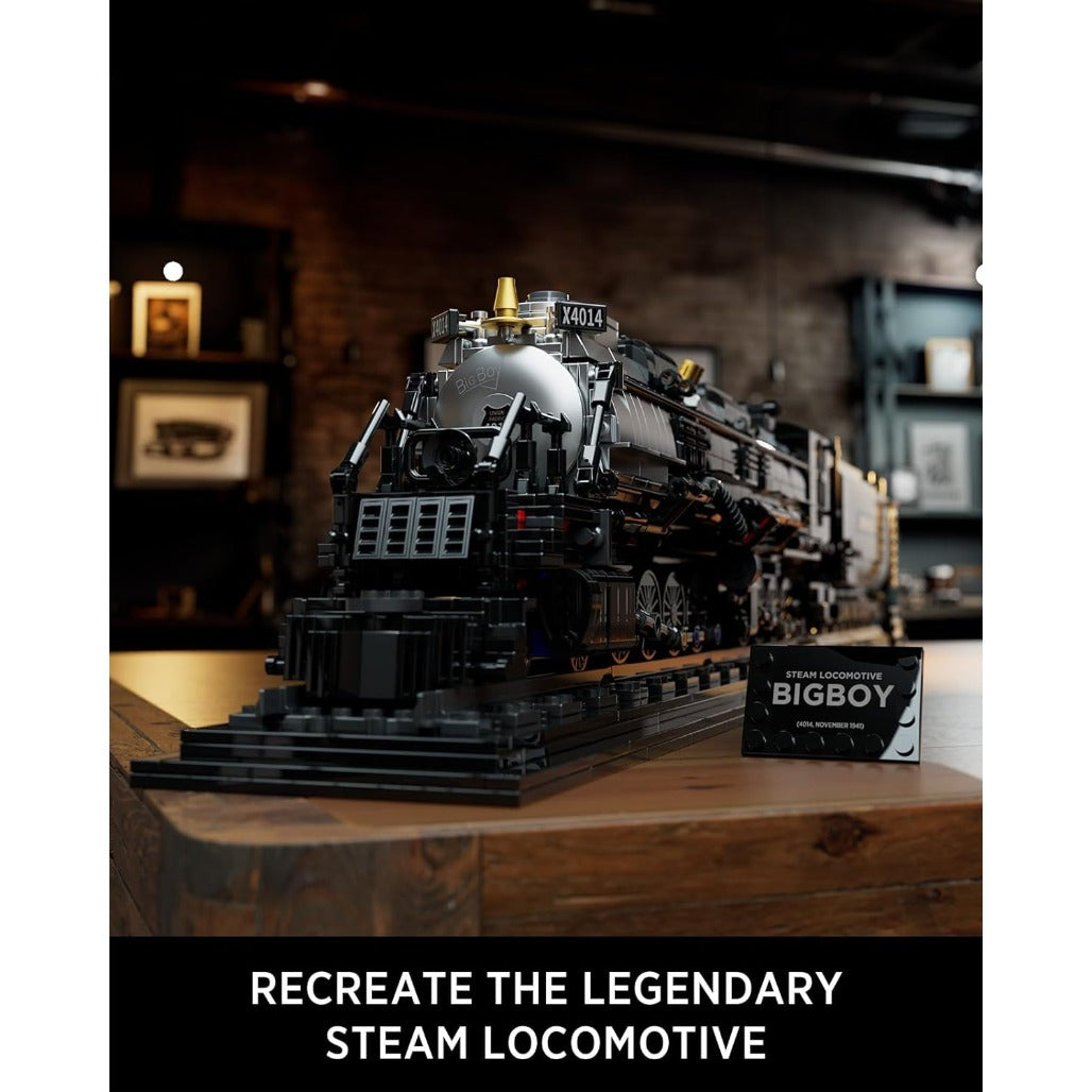 A Photo Of Nifeliz Big Boy Steam Locomotive Building Set - 1818 Pieces - NF10263