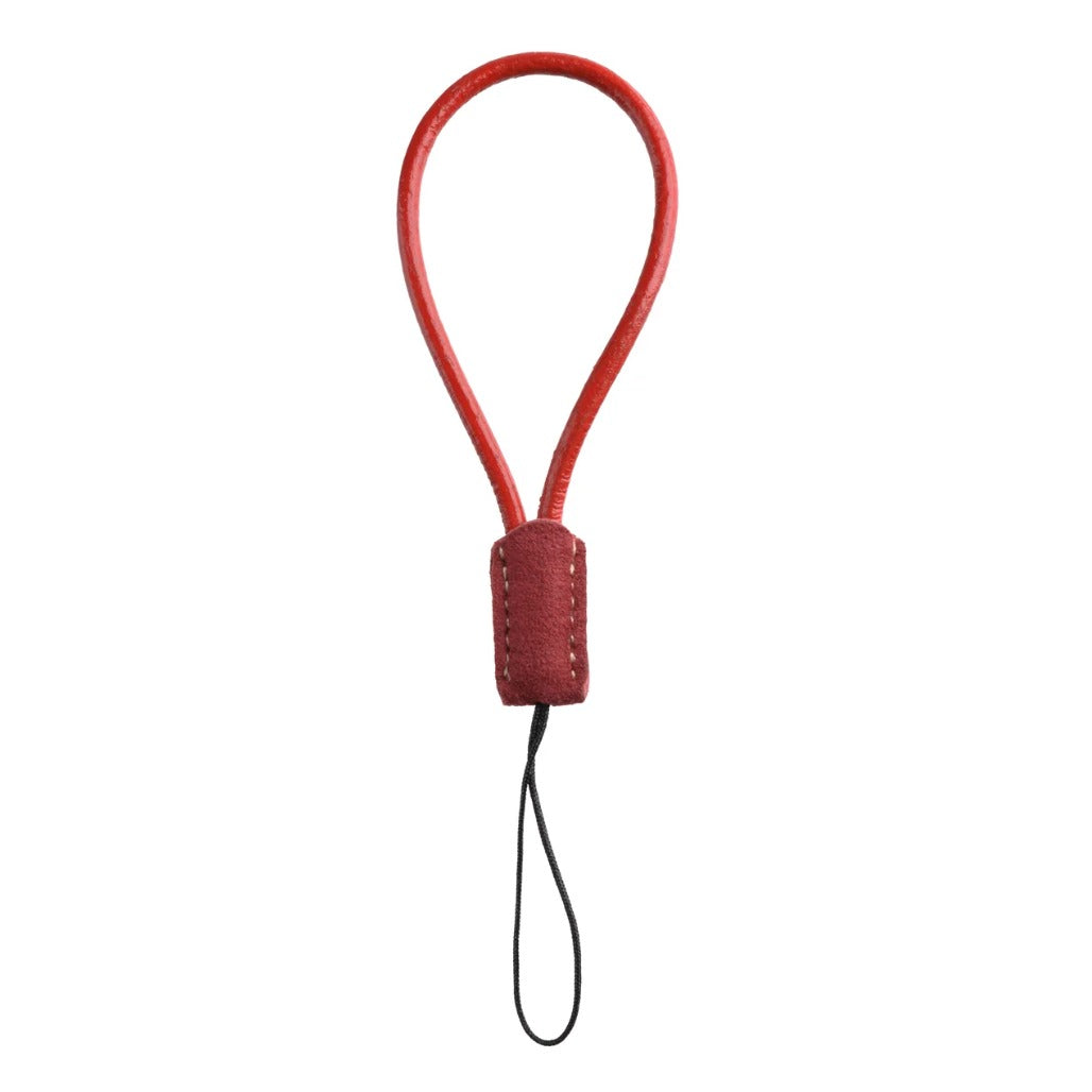A Photo Of A-Case Kadife Alcantara Leather Case for AirPods Pro 3 - Maroon