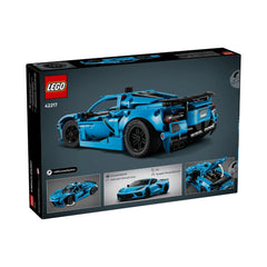 A Photo Of LEGO Technic Chevrolet Corvette Stingray Blue 732 Pieces - 42217